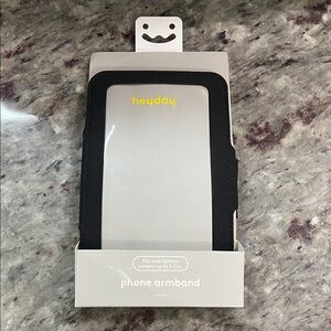 NEW heyday Black Phone Armband